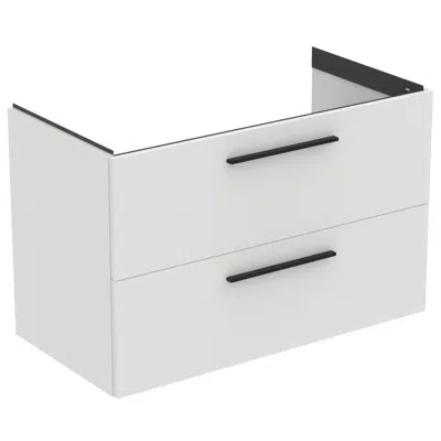 Image for I.LIFE B VANITY UNIT 2 DRAWERS 100CM
