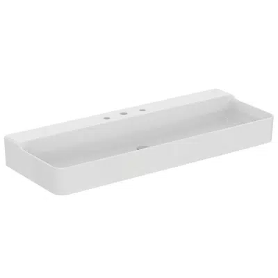 Conca New consolle basin 120 with 3 tapholes.图像