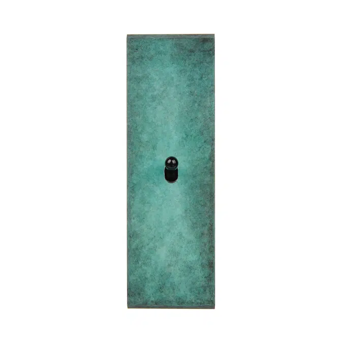 Fascination collection, long narrow cover plate for light switches