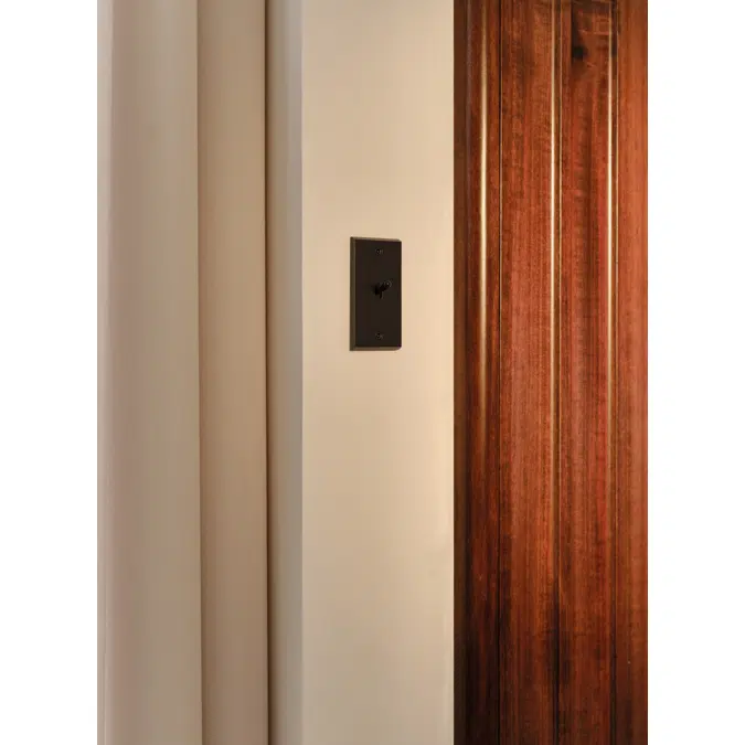 Confidence collection, short narrow cover plate for light switches 