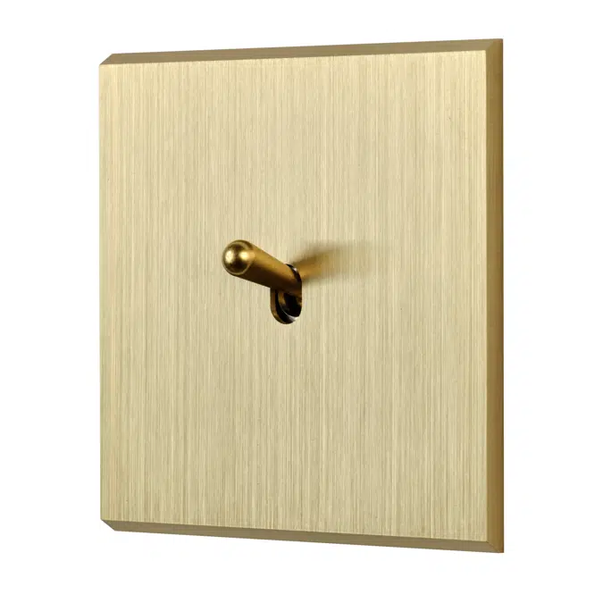 Confidence collection, single cover plate for switches and sockets