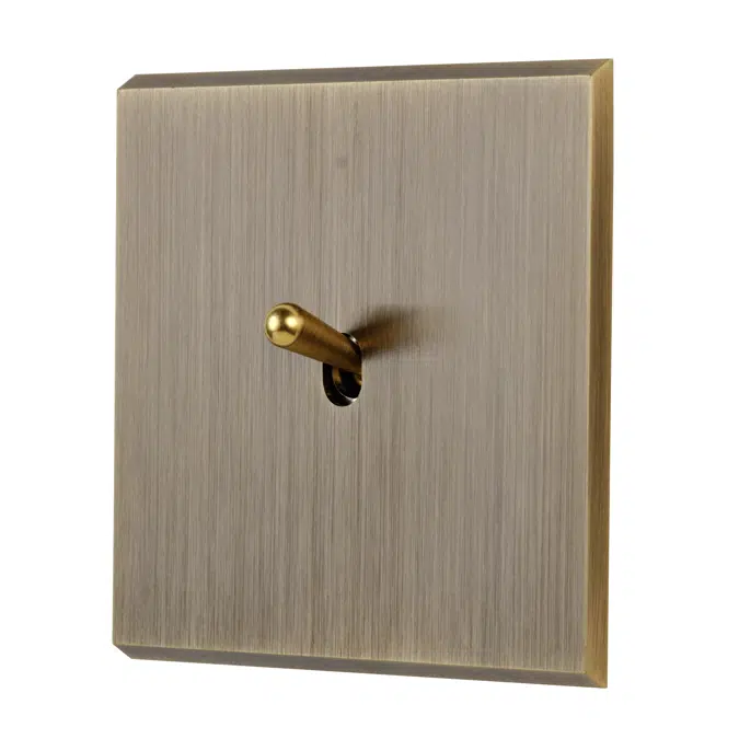 Confidence collection, single cover plate for switches and sockets