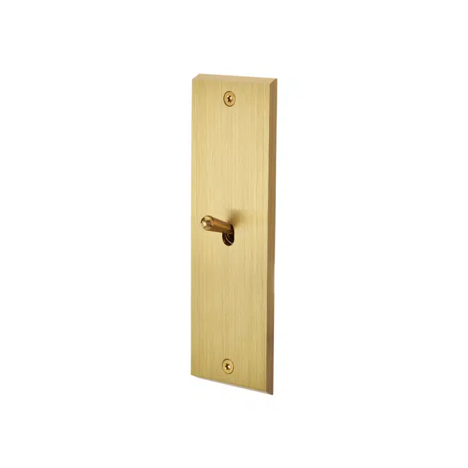 Confidence collection, long narrow cover plate for light switches