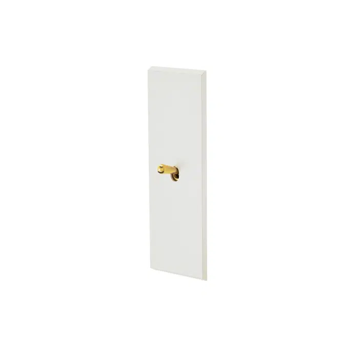 Confidence collection, long narrow cover plate for light switches