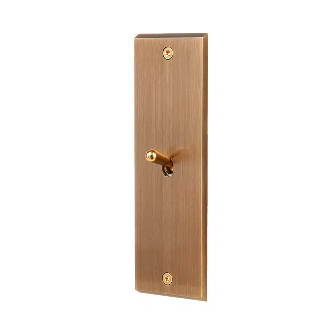 Confidence collection, long narrow cover plate for light switches