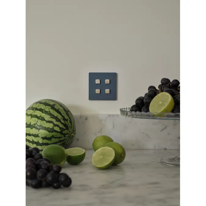 Single cover plate for light switches and sockets, M collection