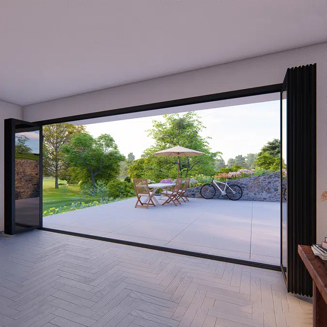 Folding Door DS50KT X1+X2 Low Treshold