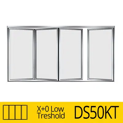 Folding Door DS50KT X+0 Low Treshold için görüntü