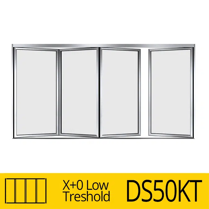 Folding Door DS50KT X+0 Low Treshold