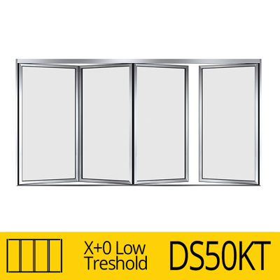 Image for Folding Door DS50KT X+0 Low Treshold