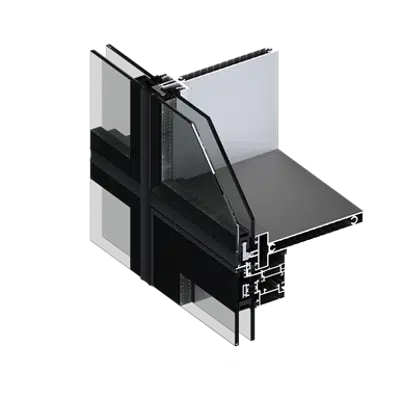 Image pour interal CURTAIN WALL MN50ASC TRANSOMS