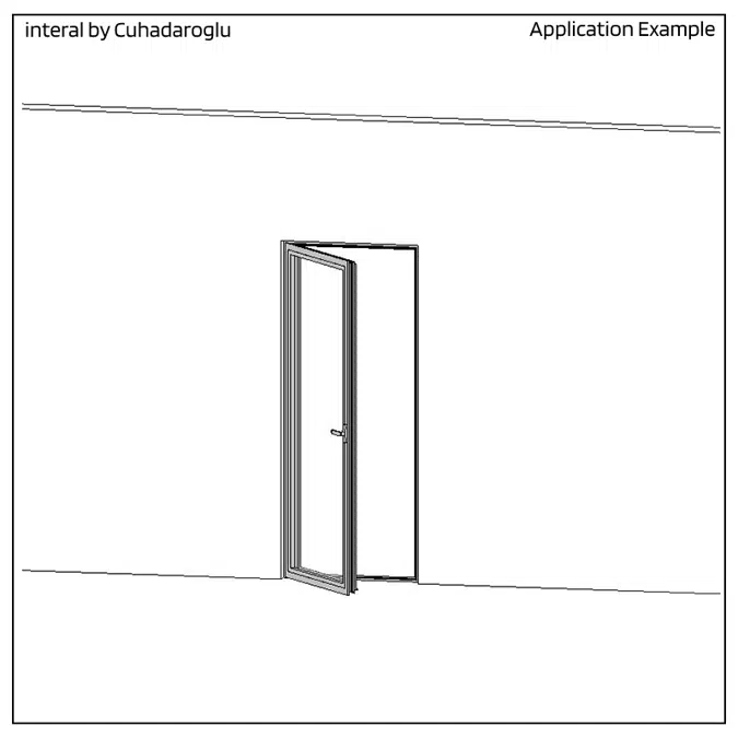 Door DS70, Inward Opening, Low Sill