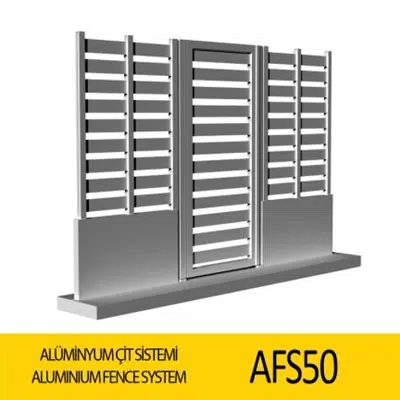 Image for Aluminium Fence System AFS50 