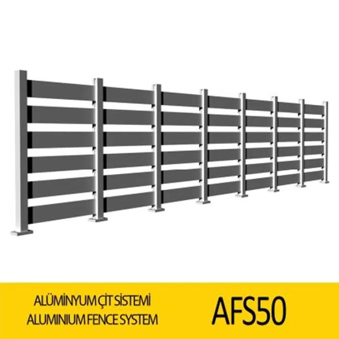 Aluminium Fence System AFS50 