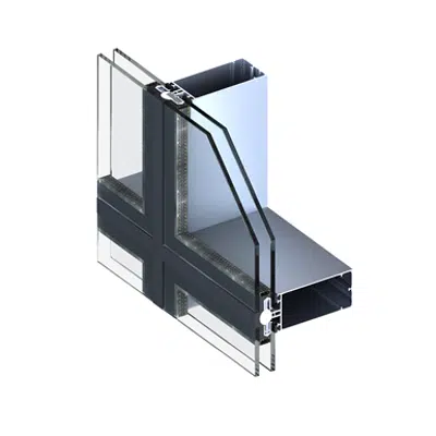 Image pour interal CURTAIN WALL MN50SC MULLIONS