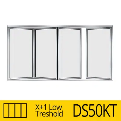 Image for Folding Door DS50KT X+1 Low Treshold