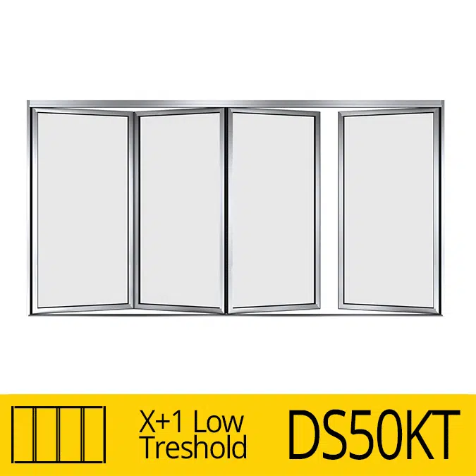 Folding Door DS50KT X+1 Low Treshold