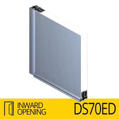 Image for Door DS70 ED, Inw.Opening, Entrance Door, w/Glass