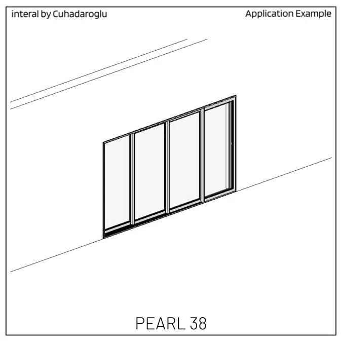 Sliding Door System Pearl 38, Four-Open.-Sash_Type-C.2