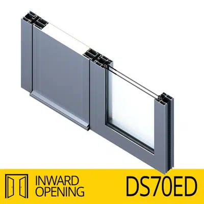 Immagine per Door DS70 ED, Fixed, Inw.Opening, Entrance Door