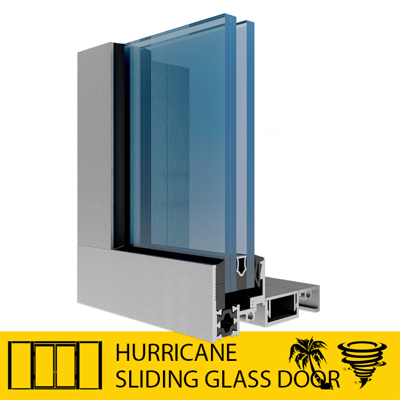 изображение для Hurricane Sliding Glass Door HRC-SGD