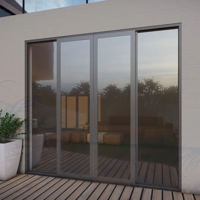 Sliding Door System S36T Type-C Inside Fixed