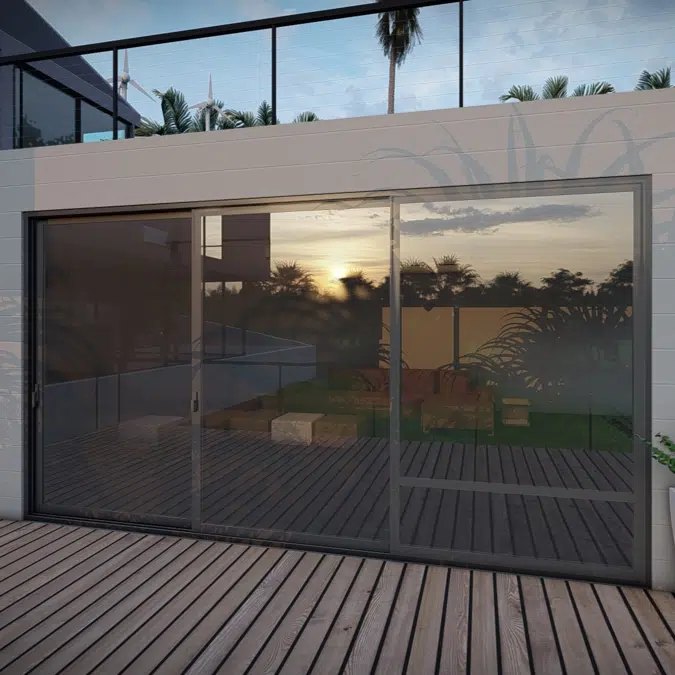 Sliding Door System S36T 3-Rail