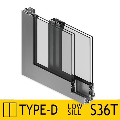 Image for Sliding Door System S36T Type-D Lowsill