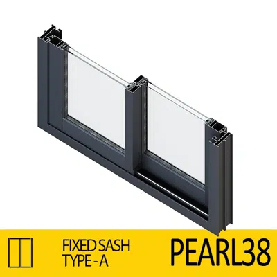 Immagine per Sliding Door System Pearl 38, Fixed-Sash_Type-A