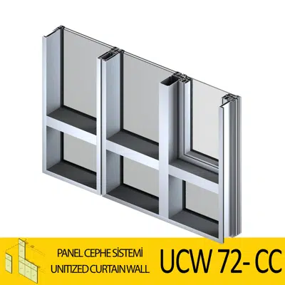 imagen para Unitized Curtain Wall UCW 72 - CC