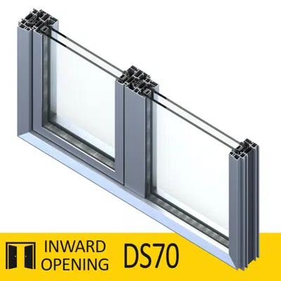 Image pour Door DS70, Inward Opening, Double Vent