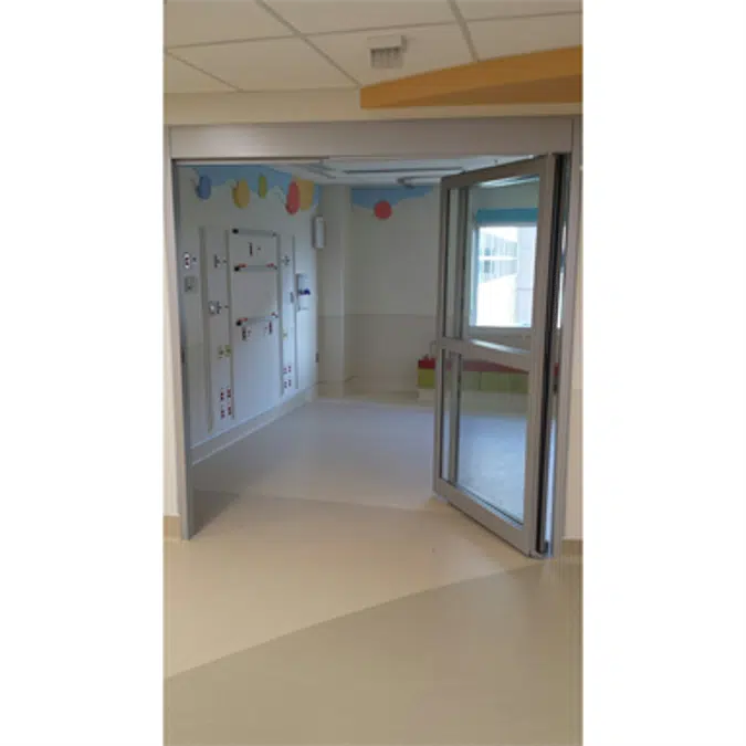 Profiler®-ICU Smoke-Rated Sliding Door System - Corridor