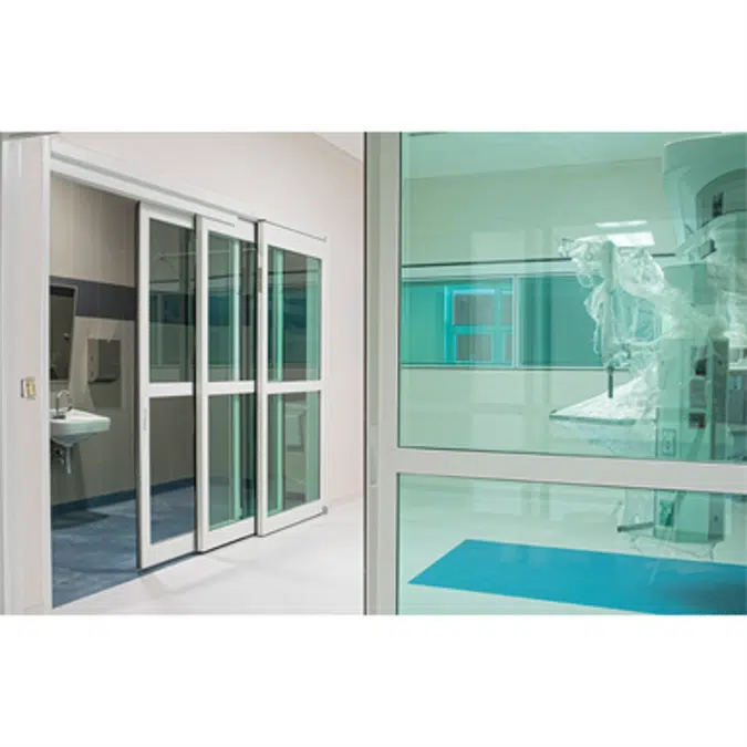 Profiler®-ICU Smoke-Rated Sliding Door System - Corridor