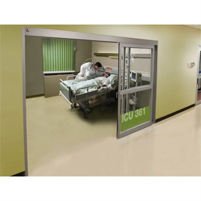 Profiler®-ICU Smoke-Rated Sliding Door System - Corridor