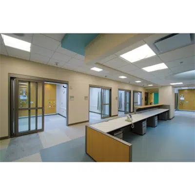 Profiler®-ICU Smoke-Rated Sliding Door System - Corridor için görüntü