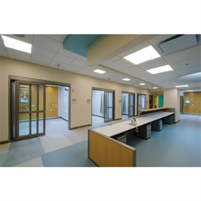 Profiler®-ICU Smoke-Rated Sliding Door System - Corridor