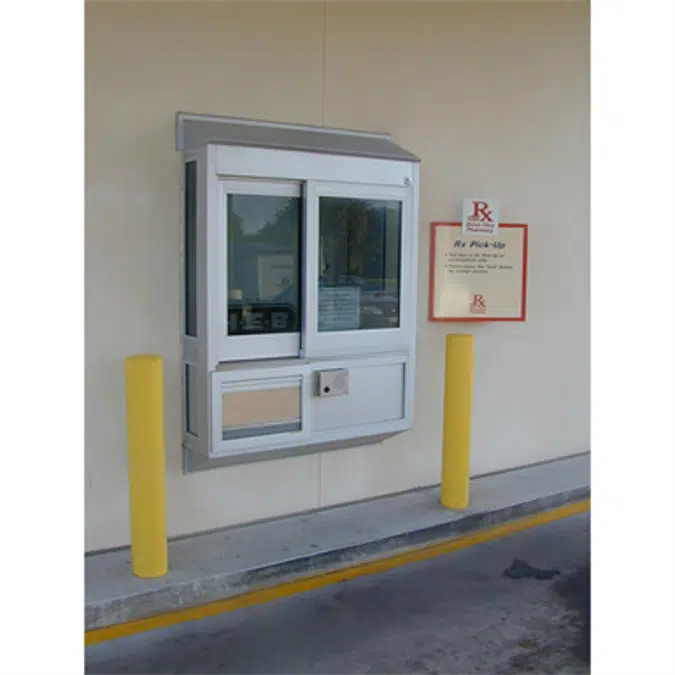 Series 8100 Automatic Drive-Thru Service Windows