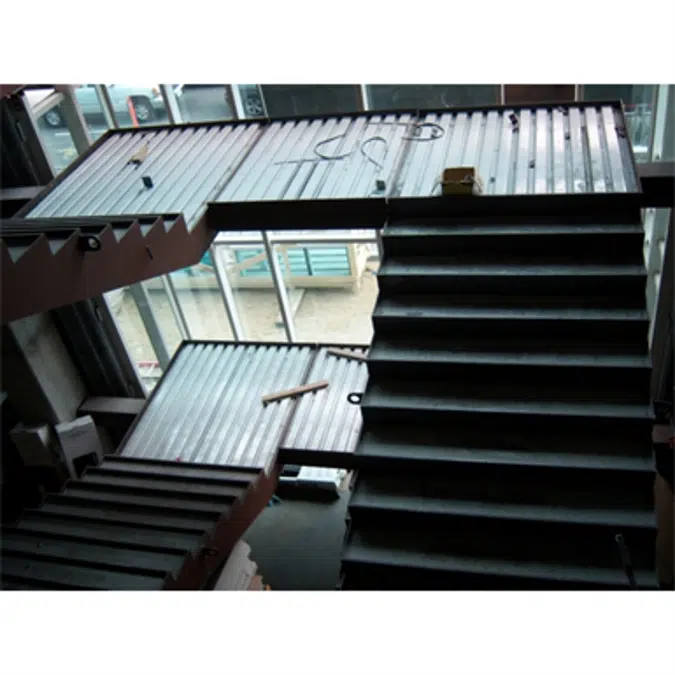 S100 Concrete Filled Stairs