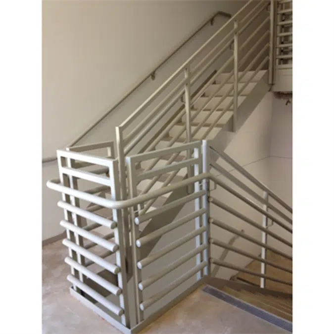 BIM objects - Free download! R200 Pipe Rail | BIMobject