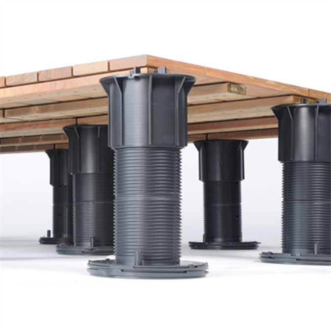 BIM objects Free download! Bison Versadjust Deck Support Pedestals BIMobject