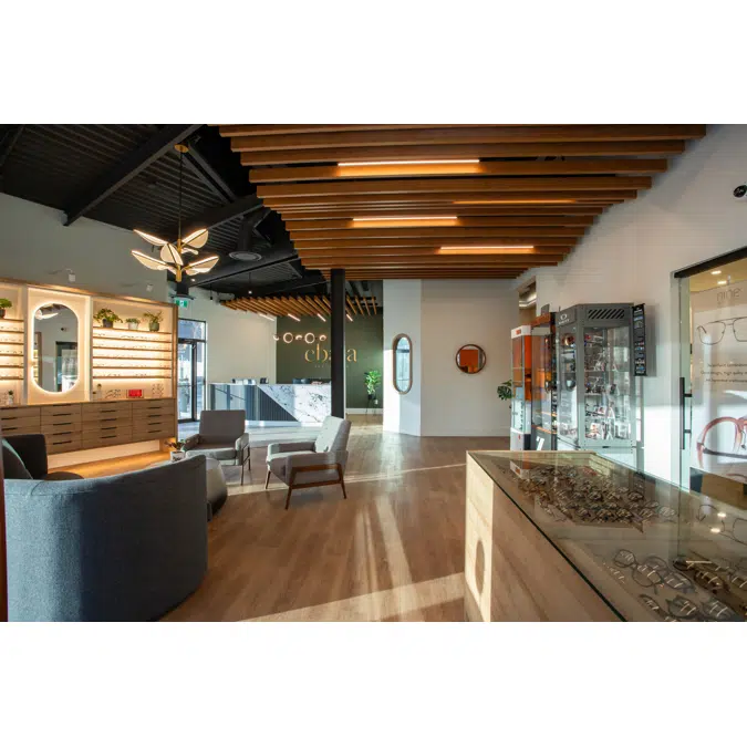 Interoir Baffle Metal Ceiling Systems - Dauntless Suspended Ceiling System