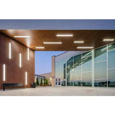 Image for Exterior Aluminum Soffit Planks - Tongue & Groove