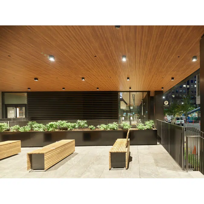 Exterior Aluminum Soffit Planks - Tongue & Groove