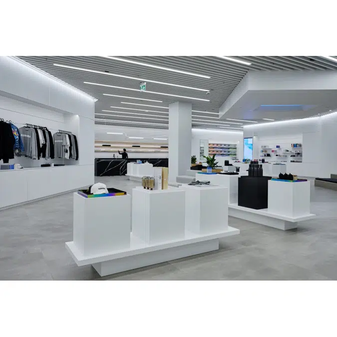Interoir Linear Metal Ceiling Systems - Intrepid Beam (Direct Mount)