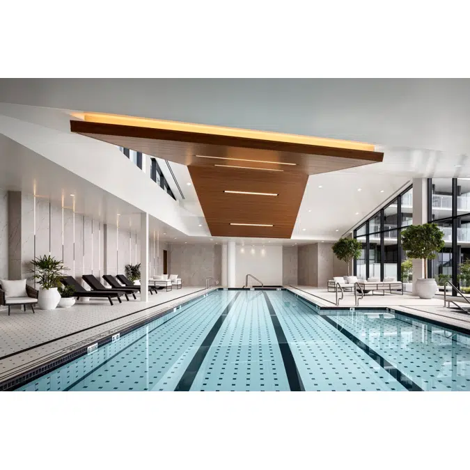 Interoir Linear Metal Ceiling Systems - Endura Linear (Direct Mount)