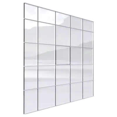 imazhi i UNIVERS® 54 CURTAIN WALL FAÇADE ITALIAN WINDOW