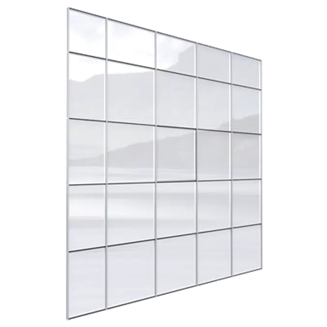 UNIVERS® 54 CURTAIN WALL FAÇADE OPENING HIDDEN