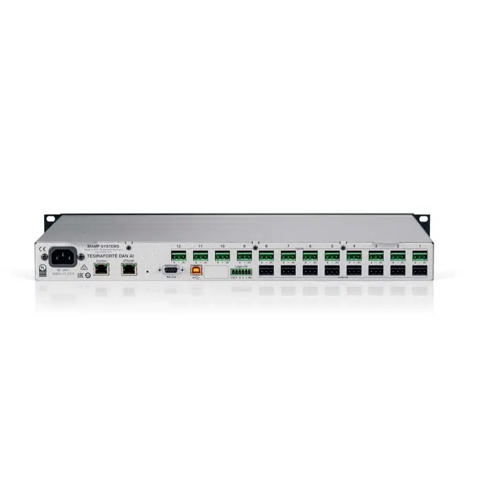 TesiraFORTÉ® DAN AI Fixed I/O DSP