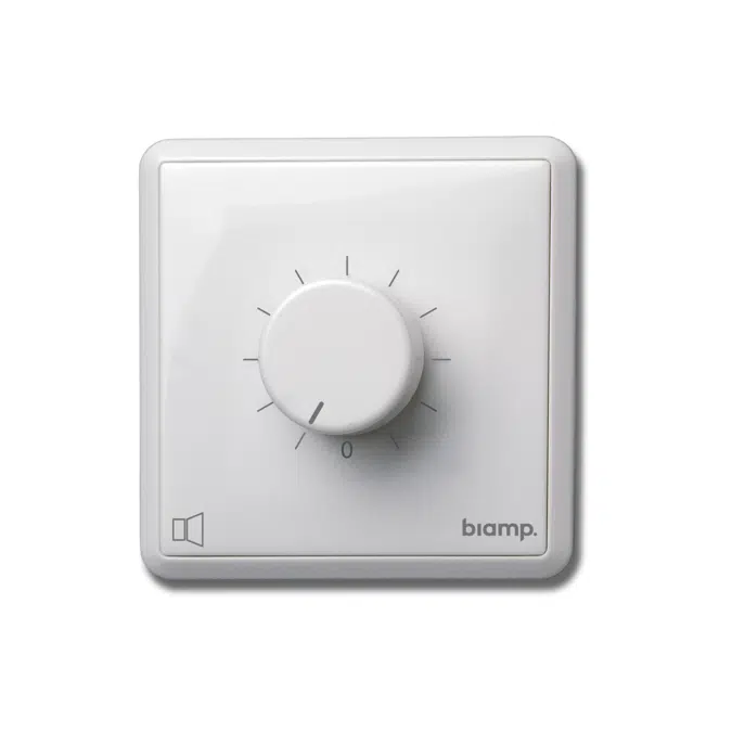 E-VOL40 100 Volt, 40 Watts Euro Volume Control, White