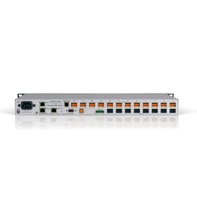 TesiraFORTÉ® AVB VT Fixed I/O DSP